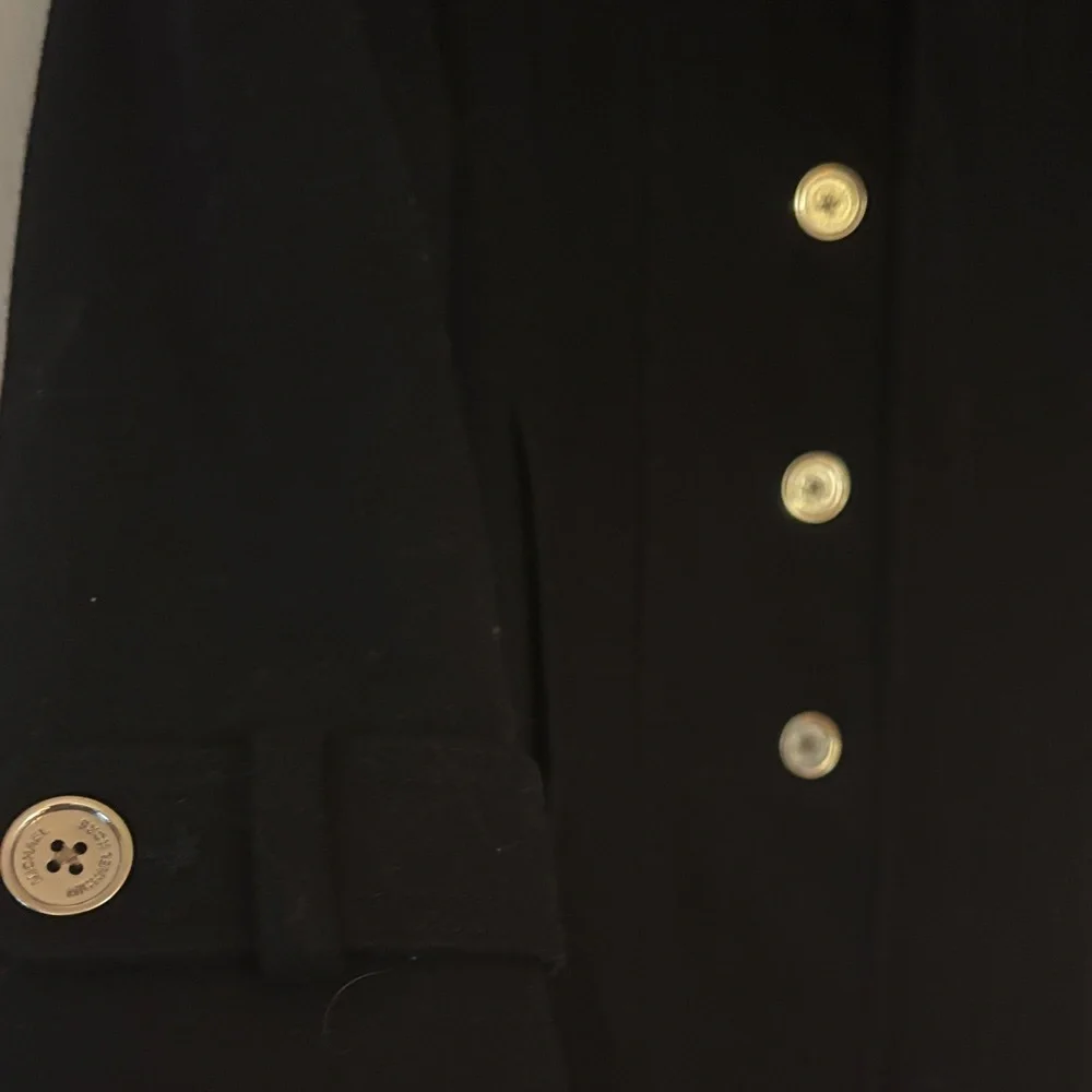 Michael Kors Black Trench Coat - Picture 6 of 14